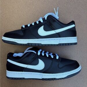 Nike Dunk Low Black & White Size 12.5 Like New